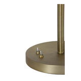 Montana Vintage Brass Lamp Base with LED Illumination 20 x 48 cm
