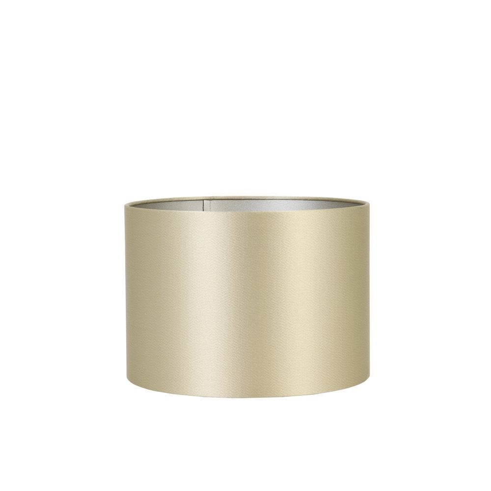 Golden Cylinder Textile Lamp Shade 20x20x15cm - Kalian Collection