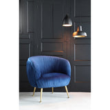 Velvet Diamond Blue Square Pillow 50x50cm