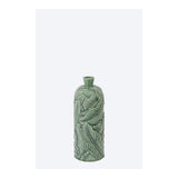 Elegant Seagreen Ceramic Vase - Lavero Collection 16.5x43cm