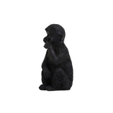 Stylish Black Monkey Decorative Ornament - 19.5cm