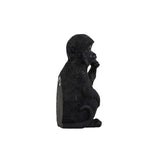 Stylish Black Monkey Decorative Ornament - 19.5cm