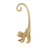 Golden Monkey Wall Ornament 14.5x16.5x45.5 cm