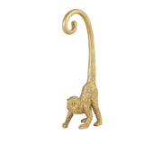 Golden Monkey Wall Ornament 14.5x16.5x45.5 cm