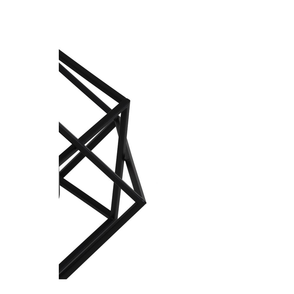 Elegant Black Iron Pendant Light with 3 Bulbs - Drizella Collection, 46x56cm