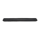 Rectangular Matte Black Decorative Metal Dish - 47cm x 15cm
