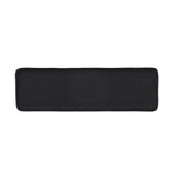 Rectangular Matte Black Decorative Metal Dish - 47cm x 15cm