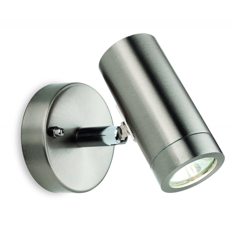 Sleek Stainless Steel LED Wall Light with Modern Design