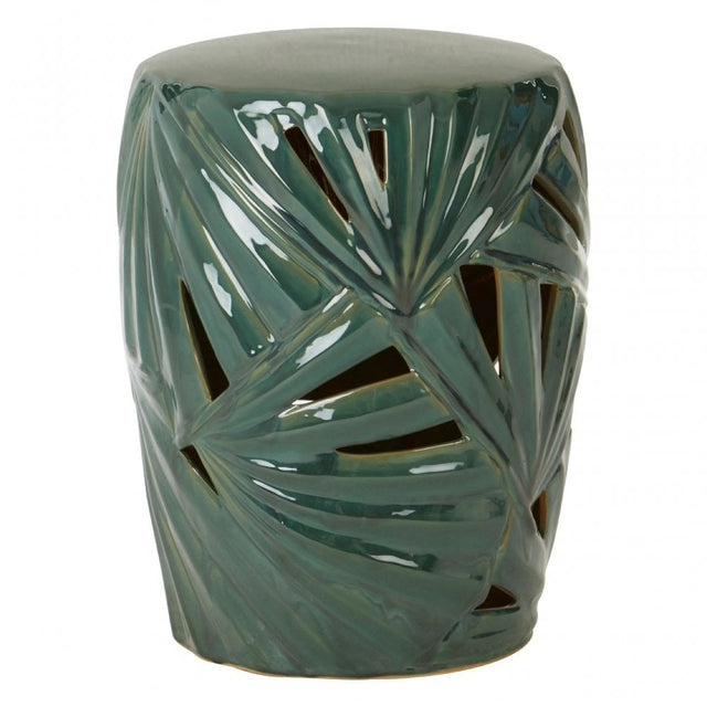 Sorrell Green Ceramic Table Drum Green