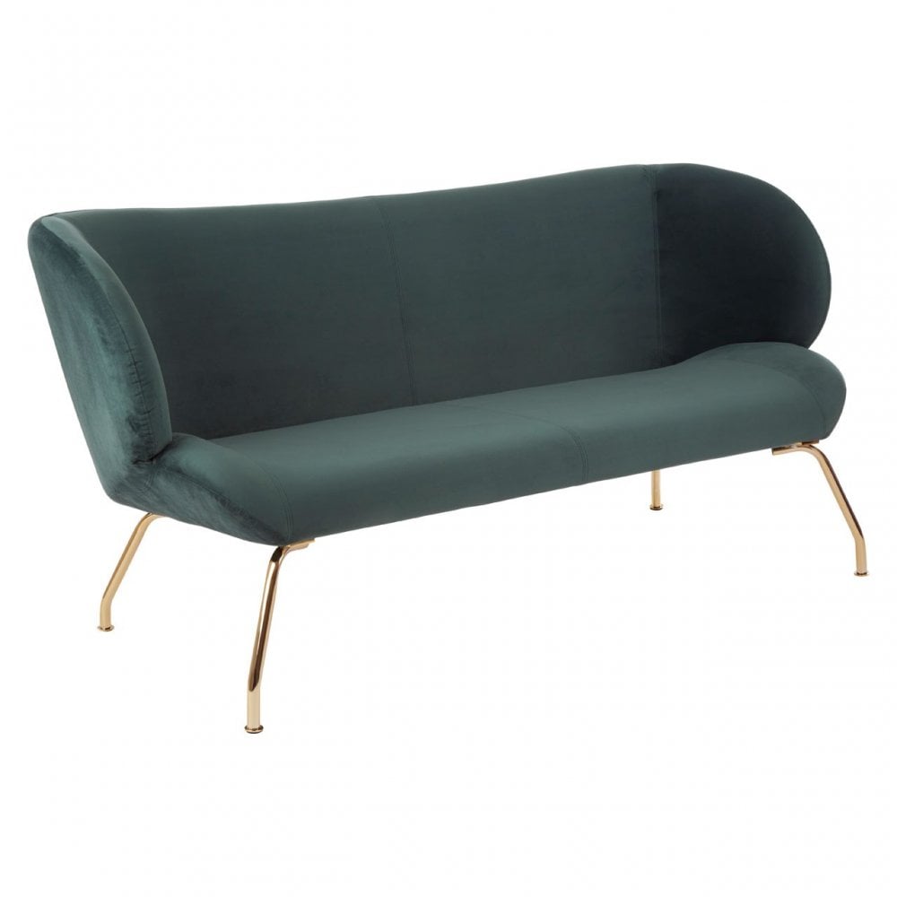 Kolding 2 Seat Green Sofa Green