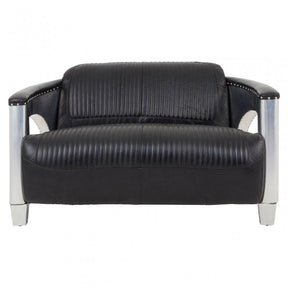 Venne 2 Seat Sofa Black