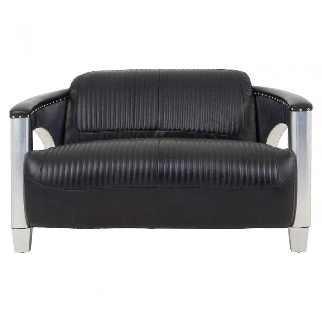 Venne 2 Seat Sofa Black