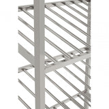 Brookwood Silver Bar Shelf Unit Silver