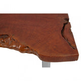 Surak Longon Wood Coffee Table Brown