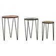 Mirano Set of 3 Side Tables Assorted