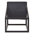Kourtnai Black Cubic Frame Chair Black