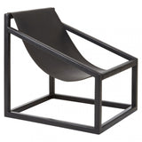 Kourtnai Black Cubic Frame Chair Black