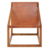 Kourtnai Brown Cubic Frame Chair Brown
