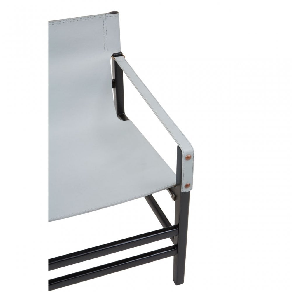 Kourtnai Grey Straight Chair Grey