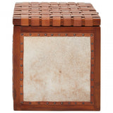 Kourtnai Storage Stool Brown