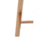 Kendari Teak Wood Stool Brown