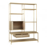 Modica Shelf Unit Gold