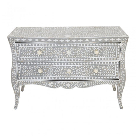 Temper 2 Drawer Chest Grey