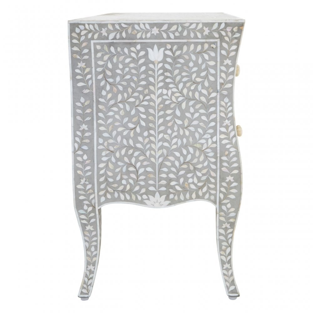 Temper 2 Drawer Chest Grey