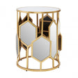 Rio Side Table Gold