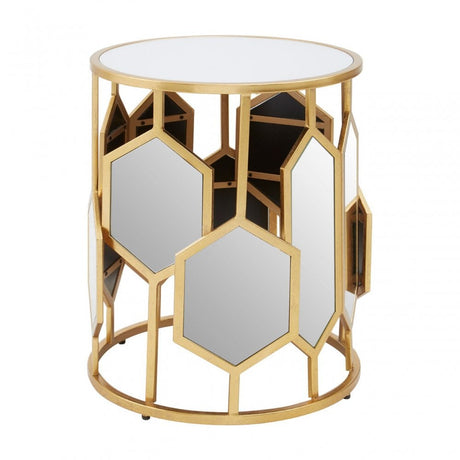 Rio Side Table Gold