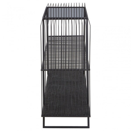 Duchess Console Table with Grey Glass Top Grey