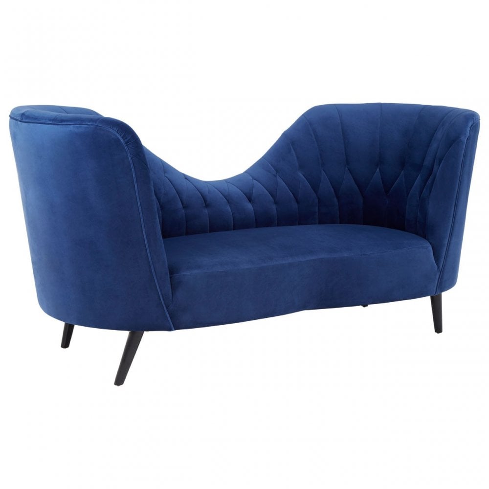 Malena Chaise Black