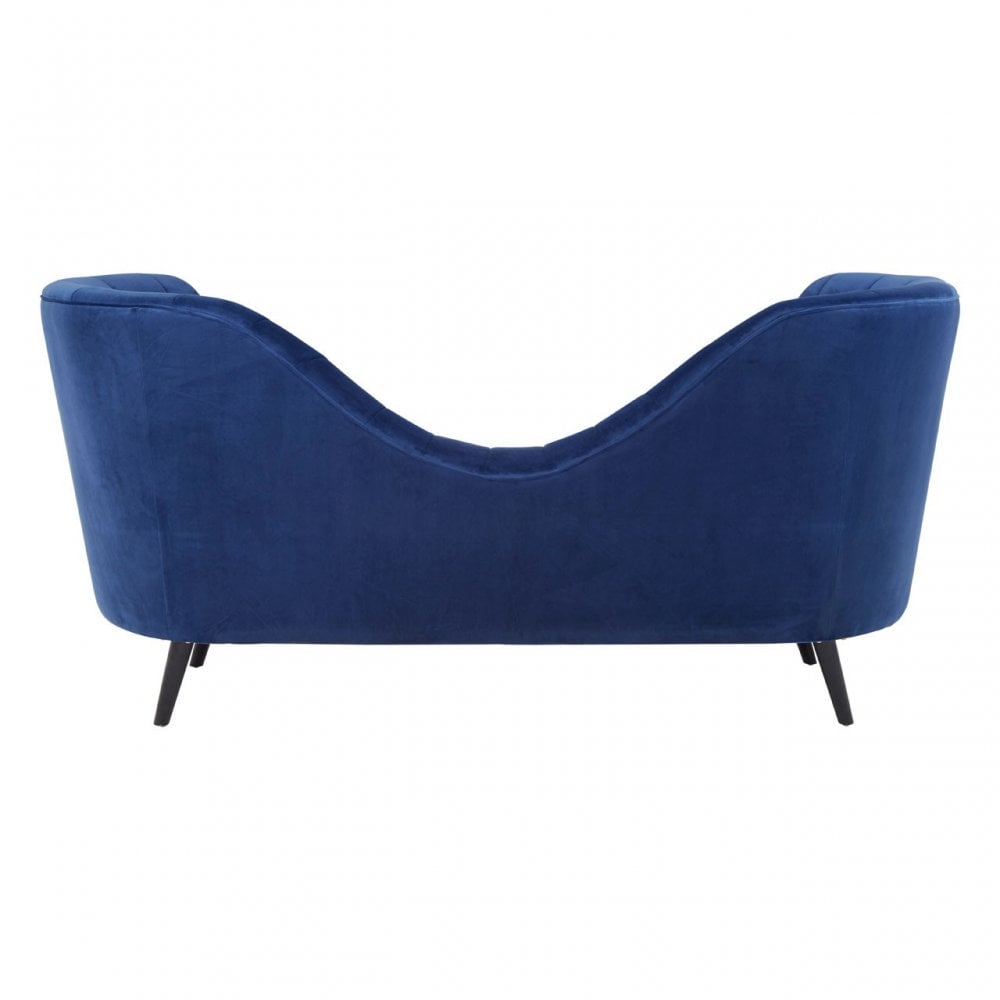 Malena Chaise Black