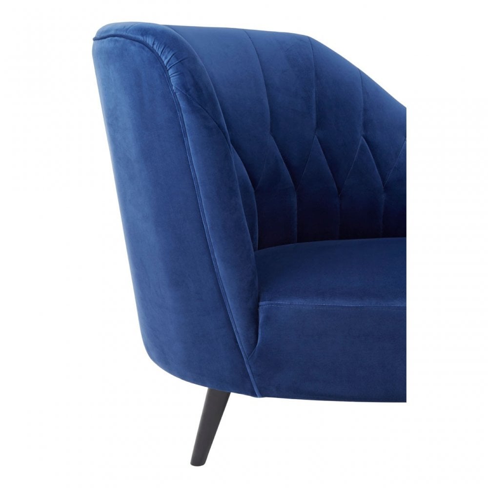 Malena Chaise Black