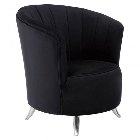 Maci Black Tub Chair Black