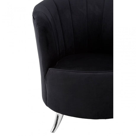 Maci Black Tub Chair Black