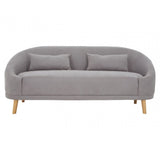 Holland Grey Linen Sofa Grey