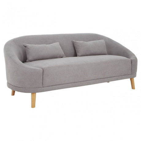 Holland Grey Linen Sofa Grey
