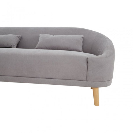 Holland Grey Linen Sofa Grey