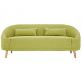 Holland Green Linen Sofa Green