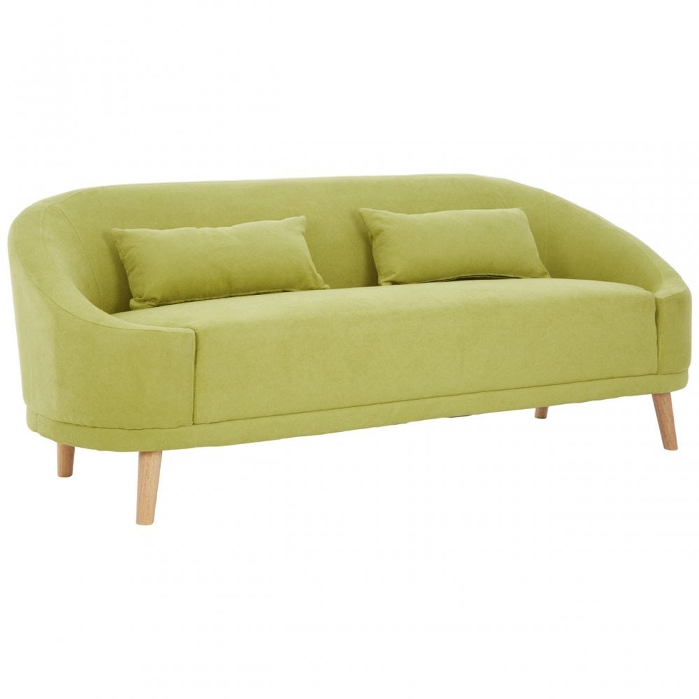 Holland Green Linen Sofa Green