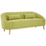 Holland Green Linen Sofa Green
