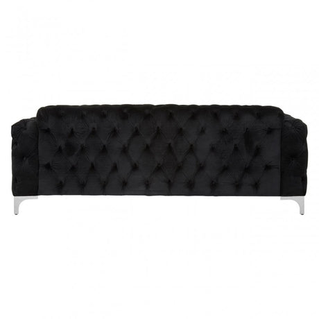 Madina Chesterfield Sofa Black