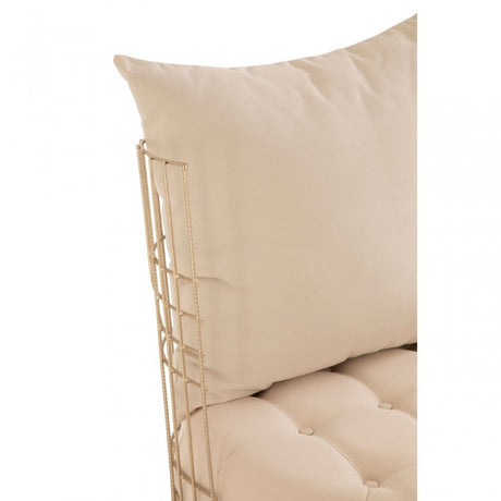 Mantis Champagne Gold Finish Chair Champagne