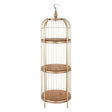 Mantis 3 Tier Champagne Gold Birdcage Unit Champagne