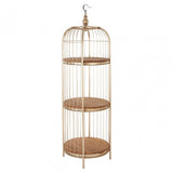 Mantis 3 Tier Champagne Gold Birdcage Unit Champagne