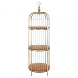 Mantis 3 Tier Champagne Gold Birdcage Unit Champagne