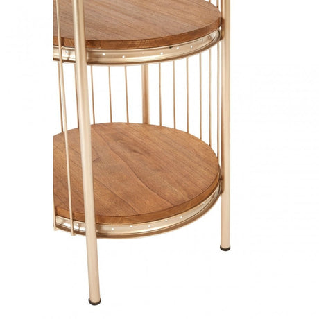 Mantis 3 Tier Champagne Gold Birdcage Unit Champagne