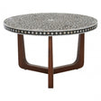 Temper Round Coffee Table Black