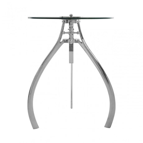 Maxi Crank Mechanism Adjustable Table Silver